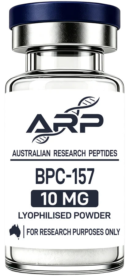 BPC-157 10mg — Australian Research Peptides research vial
