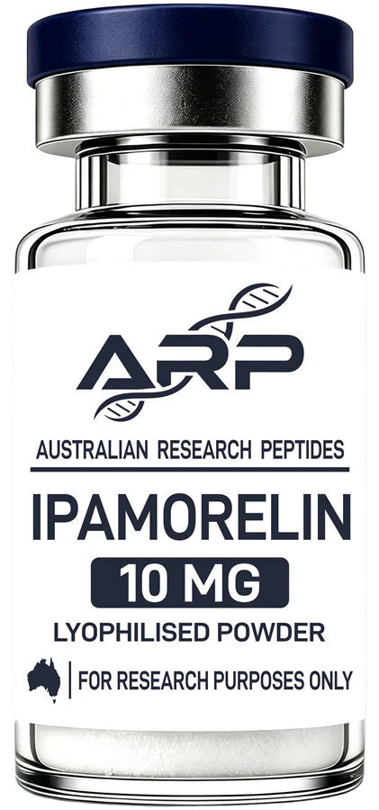 Ipamorelin 10mg — Australian Research Peptides research vial