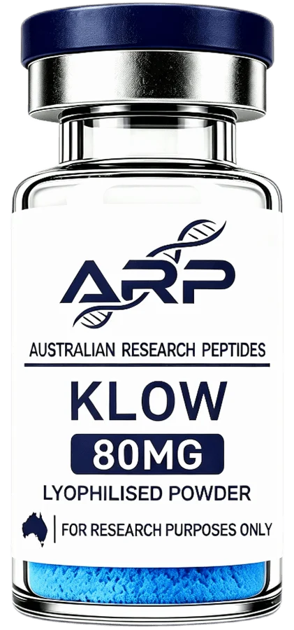 KLOW 80mg — Australian Research Peptides research vial