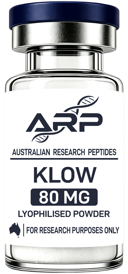 KLOW 80mg — Australian Research Peptides research vial