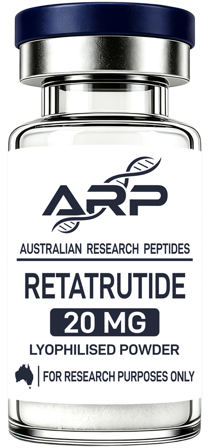 Retatrutide 20mg — Australian Research Peptides research vial