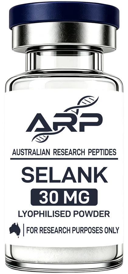 Selank 30mg — Australian Research Peptides research vial