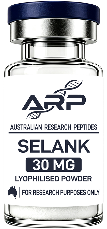 Selank 30mg — Australian Research Peptides research vial
